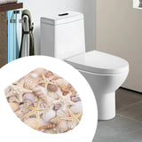 Toilet Sticker Creative Toilet Lid Decals for Bedroom Shopping Mall Bathroom Style B