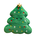 Plush Christmas Couch Pillow Sofa Cushion for Display Cabinets Bedrooms Cars Christmas Tree