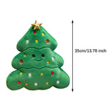 Plush Christmas Couch Pillow Sofa Cushion for Display Cabinets Bedrooms Cars Christmas Tree