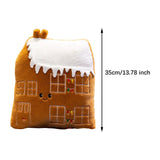 Plush Christmas Couch Pillow Sofa Cushion for Display Cabinets Bedrooms Cars Christmas