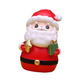 Christmas Statue Festival Artwork Resin Figurine for Bookshelf Cabinet Patio Large Santa Figurine