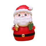 Christmas Statue Festival Artwork Resin Figurine for Bookshelf Cabinet Patio Large Santa Figurine