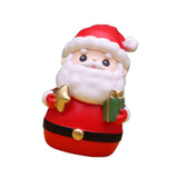 Christmas Statue Festival Artwork Resin Figurine for Bookshelf Cabinet Patio Large Santa Figurine