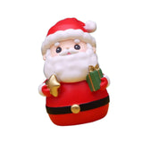 Christmas Statue Festival Artwork Resin Figurine for Bookshelf Cabinet Patio Large Santa Figurine