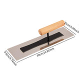 Plaster Trowel Stable for Tile Flooring Grout Float Tiling Tool Plasterboard 30cmx9.5cmx10cm