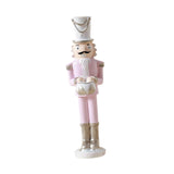 Christmas Nutcracker Statue Party Decor Xmas Figurine for Shelf Home Holiday Large Style A