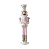 Christmas Nutcracker Statue Party Decor Xmas Figurine for Shelf Home Holiday Large Style A