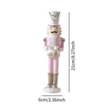 Christmas Nutcracker Statue Party Decor Xmas Figurine for Shelf Home Holiday Large Style A