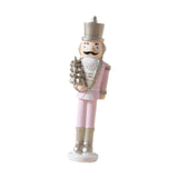 Christmas Nutcracker Statue Party Decor Xmas Figurine for Shelf Home Holiday Large Style B