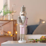 Christmas Nutcracker Statue Party Decor Xmas Figurine for Shelf Home Holiday Large Style B