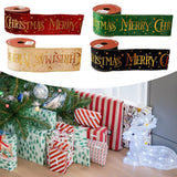 Christmas Ribbon DIY Decorative Ribbon for Craft Projects Garland Tree Decor Red