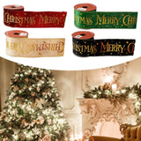 Christmas Ribbon DIY Decorative Ribbon for Craft Projects Garland Tree Decor Red