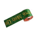 Christmas Ribbon DIY Decorative Ribbon for Craft Projects Garland Tree Decor Green