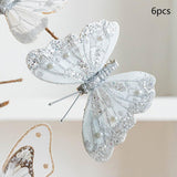 Butterfly Christmas Tree Decorations Bedroom Decorative Hanging Butterfly