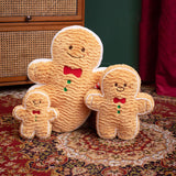 Christmas Gingerbread Man Couch Pillow Creative for Office Living Room Study