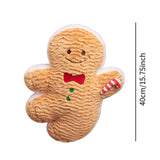 Christmas Gingerbread Man Couch Pillow Creative for Office Living Room Study