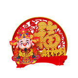 Shaking Head Caishen Party Battery Powered Chinese New Year Table Decoration