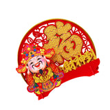 Shaking Head Caishen Party Battery Powered Chinese New Year Table Decoration