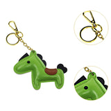 Horse Keychain Adorable Cartoon Birthday Gift Keyring for Purse Bag Handbags