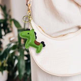 Horse Keychain Adorable Cartoon Birthday Gift Keyring for Purse Bag Handbags