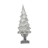 Glowing Christmas Tree Ornaments Miniature Xmas Tree for Holiday Room Office