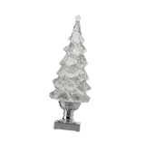 Glowing Christmas Tree Ornaments Miniature Xmas Tree for Holiday Room Office