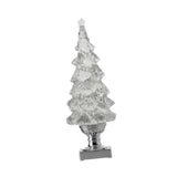 Glowing Christmas Tree Ornaments Miniature Xmas Tree for Holiday Room Office