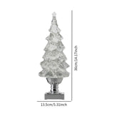 Glowing Christmas Tree Ornaments Miniature Xmas Tree for Holiday Room Office