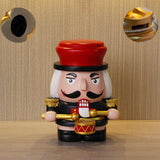 Nutcracker Money Box Figure Home Statue for Decorative Holiday