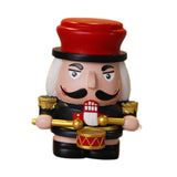 Nutcracker Money Box Figure Home Statue for Decorative Holiday