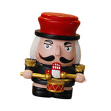 Nutcracker Money Box Figure Home Statue for Decorative Holiday