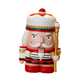 Nutcracker Money Box Figure Home Statue for Decorative Holiday