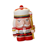 Nutcracker Money Box Figure Home Statue for Decorative Holiday