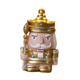 Nutcracker Money Box Figure Home Statue for Decorative Holiday