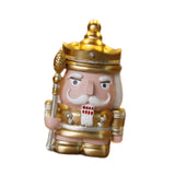 Nutcracker Money Box Figure Home Statue for Decorative Holiday