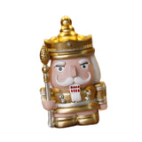 Nutcracker Money Box Figure Home Statue for Decorative Holiday