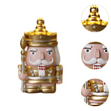 Nutcracker Money Box Figure Home Statue for Decorative Holiday