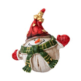 Christmas Snowman Statue Cute Christmas Decoration for Holiday Bedroom Party