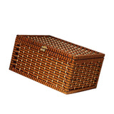 Storage Basket with Lid with Lock Organizer Case for Bedroom Home Tabletop coffee