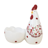 Ceramic Egg Cup Breakfast Stable Porcelain Egg Stand Holder for Lunch Indoor