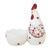 Ceramic Egg Cup Breakfast Stable Porcelain Egg Stand Holder for Lunch Indoor