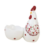 Ceramic Egg Cup Breakfast Stable Porcelain Egg Stand Holder for Lunch Indoor