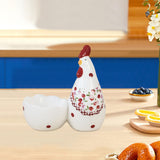 Ceramic Egg Cup Breakfast Stable Porcelain Egg Stand Holder for Lunch Indoor