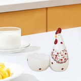 Ceramic Egg Cup Breakfast Stable Porcelain Egg Stand Holder for Lunch Indoor