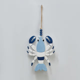 Lobster Decorative Pendant Unique Wall Sculpture Decor for Home Office Decor