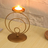 Candlestick Easy to Use Simple Candle Rack for Fireplace Anniversary Parties