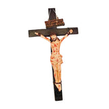 Jesus Crucifix Crosses Figurine Catholic Crucifix Wall Cross for Garden Yard