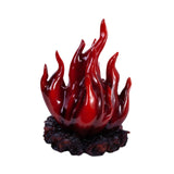 Flame Statue Collections Desktop Ornament for Office Bedroom Bookshelf