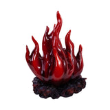 Flame Statue Collections Desktop Ornament for Office Bedroom Bookshelf