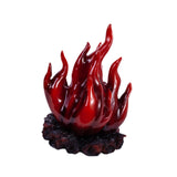 Flame Statue Collections Desktop Ornament for Office Bedroom Bookshelf